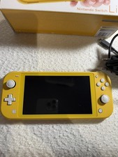 Nintendo switch lite gialla +