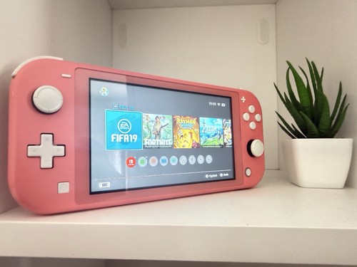 Nintendo switch lite rosa pink - switch,
